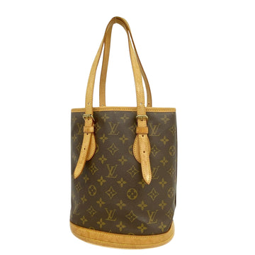 Louis Vuitton Bucket Pm  Canvas Tote Bag
