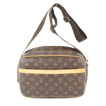 Louis Vuitton Reporter Pm  Canvas Shoulder Bag