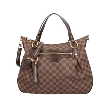 Louis Vuitton Evora  Canvas Shoulder Bag