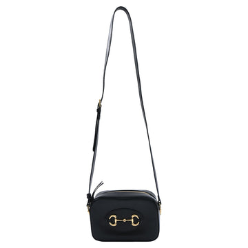 Horsebit 1955 Flap Pocket Camera Bag Leather Small