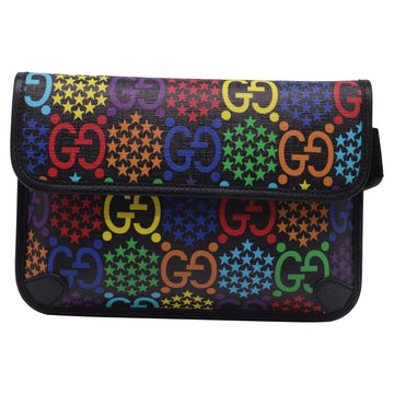 Belt Bag Psychedelic Print GG Coated Canvas