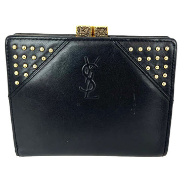 Classic Monogram Wallet on Chain Studded Leather