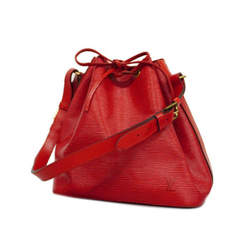 Louis Vuitton Petit Noé  Leather Shopper Bag