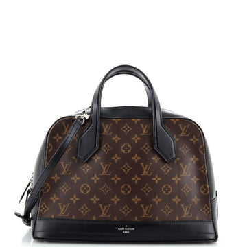 Dora Handbag Monogram Canvas and Leather MM