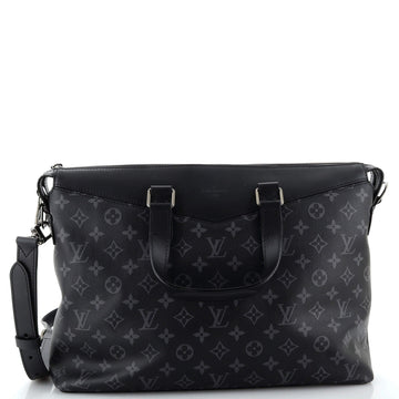 Explorer Briefcase Monogram Eclipse Canvas