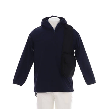 Men's Hooded Sling Bag Windbreaker Polyamide