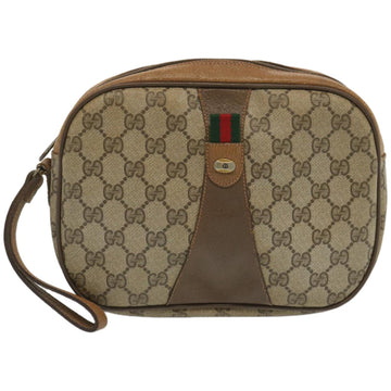 Gucci Sherry  Canvas Clutch Bag ()