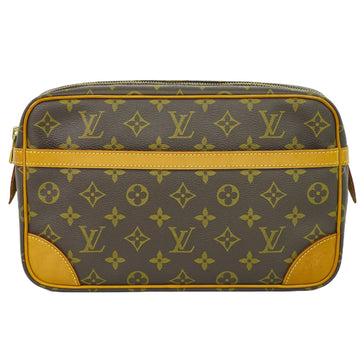 Louis Vuitton Compiegne 28  Canvas Clutch Bag