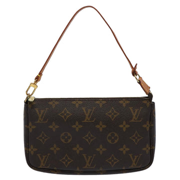 Louis Vuitton Pochette Accessoires  Canvas Clutch Bag