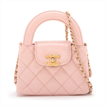 Top Quality Chanel Leather  Chain Shoulder Bag Pink G  AP3435