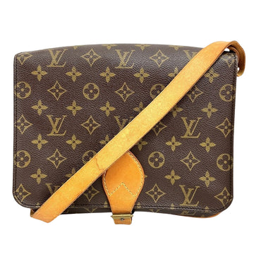 Louis Vuitton Cartouchière  Canvas Shoulder Bag