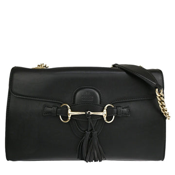 Gucci Emily  Leather Shoulder Bag ()