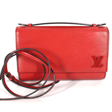 Louis Vuitton Cléry  Leather Shoulder Bag