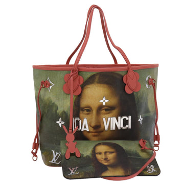 Louis Vuitton Neverfull  Leather Tote Bag