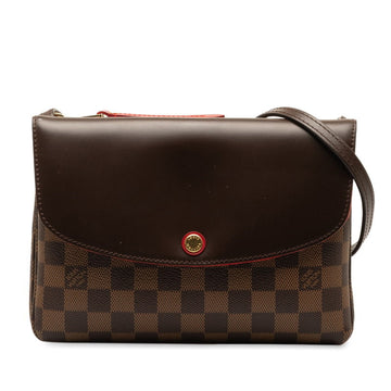 Louis Vuitton Twice  Canvas Shoulder Bag
