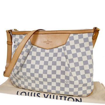 Louis Vuitton Siracusa  Canvas Shoulder Bag