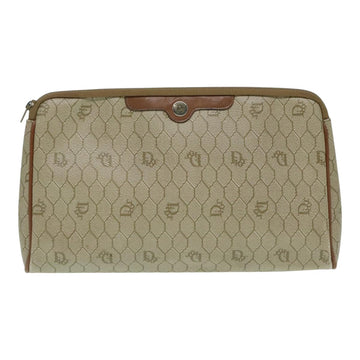 Dior Honeycomb  Canvas Clutch Bag