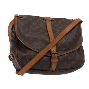 Louis Vuitton Saumur 35  Canvas Shoulder Bag
