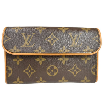 Louis Vuitton Pochette Florentine  Canvas Clutch Bag