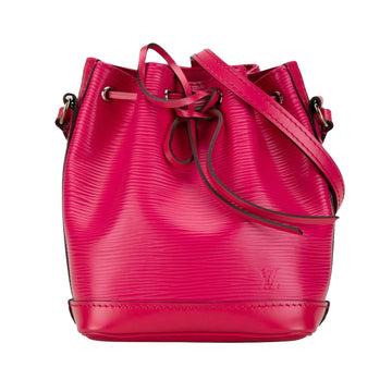 Louis Vuitton Nano Noé  Leather Shoulder Bag