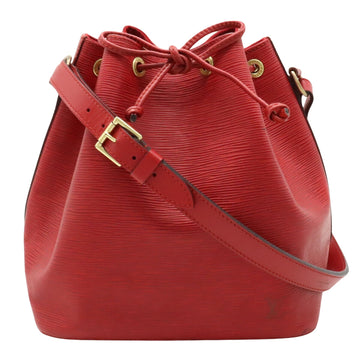Louis Vuitton Noe  Leather Shoulder Bag