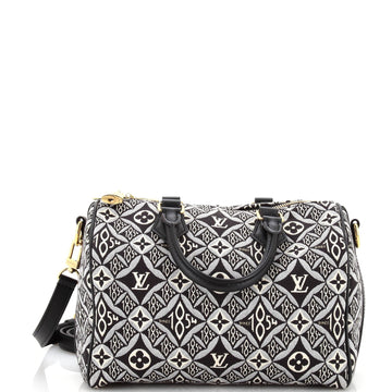 Speedy Bandouliere Bag Limited Edition Since 1854 Monogram Jacquard 25