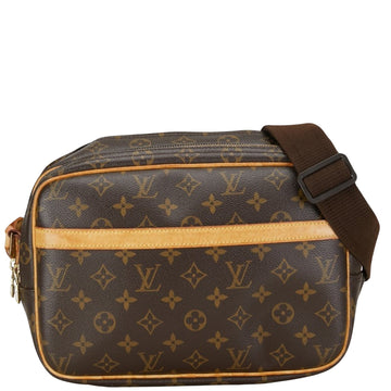 Louis Vuitton Reporter Pm  Canvas Shoulder Bag