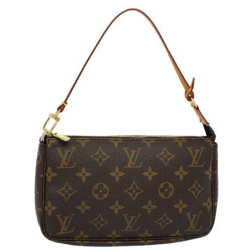 Louis Vuitton Pochette Accessoire  Canvas Clutch Bag