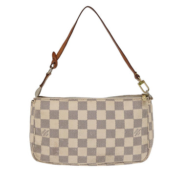 Louis Vuitton Pochette Accessoire  Canvas Clutch Bag