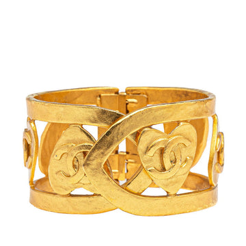 Chanel Coco Mark Heart Motif Bangle