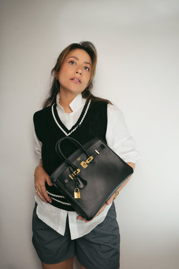 Birkin 25 Black Box  Z Stamp