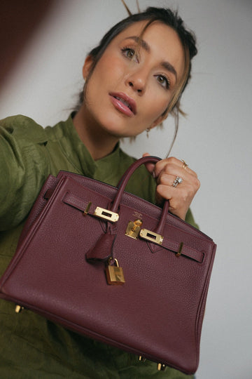 Birkin 25 Rouge H Veau Togo  Y Stamp