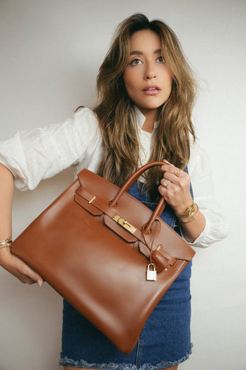 Birkin 35 Noisette  [G] Stamp