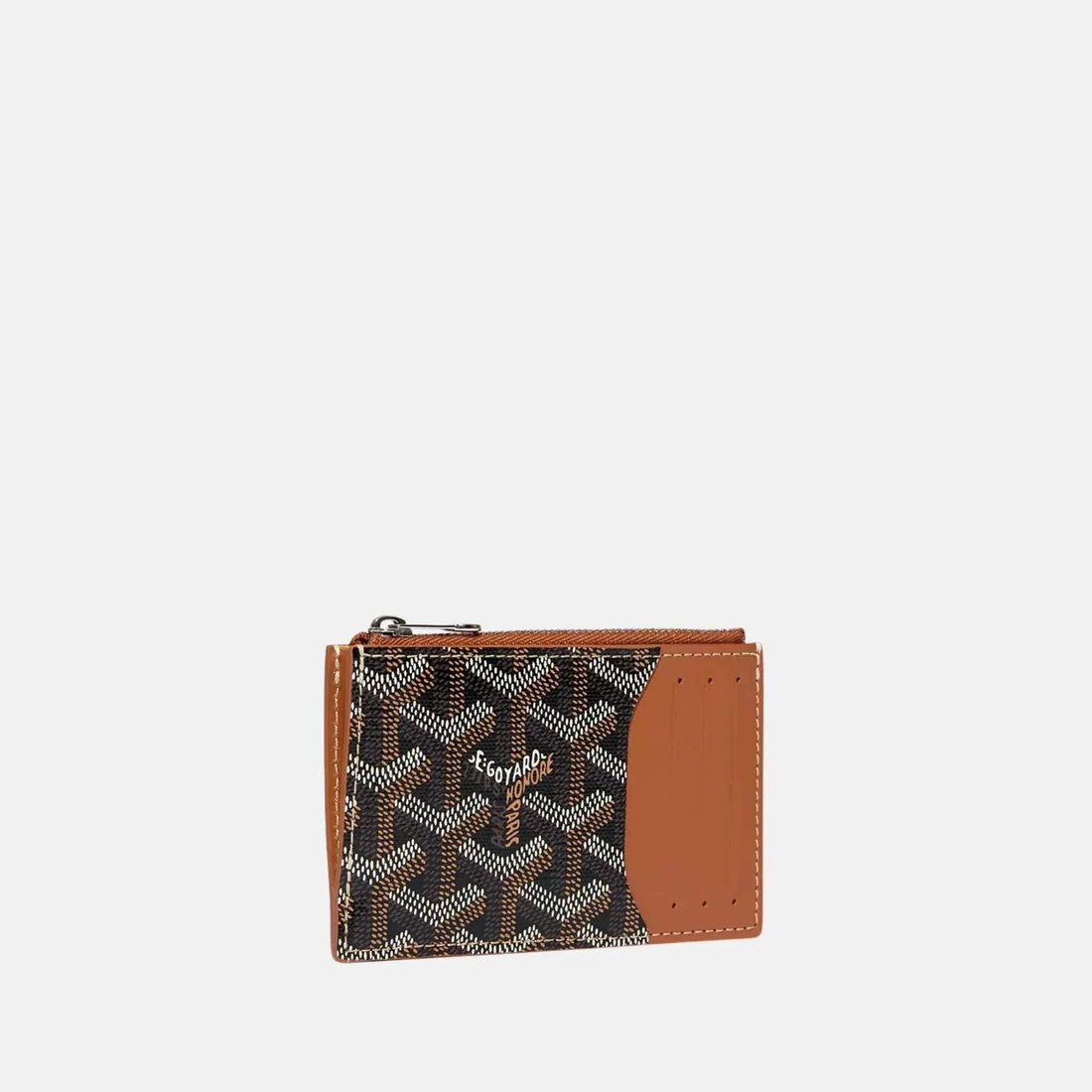 Bourbon Zipped Card Holder