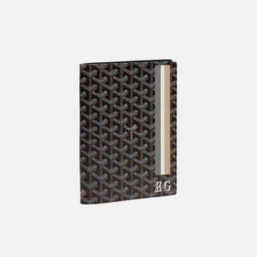 Castiglione Cover Stripes and Initials