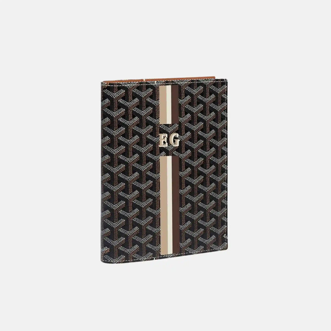 Castiglione Cover Stripes and Initials