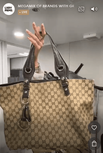 GUCCI GG Canvas Tote Bag 229852 Canvas×Leather Beige×Brown B0114XYUQK