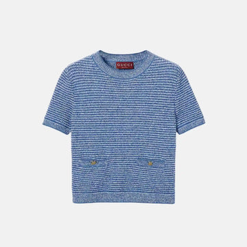 Fine Cotton Crewneck Top