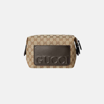 GG Canvas Small Toiletry Case