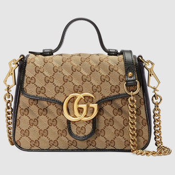 GUCCI GG Marmont Mini Top Handle Bag