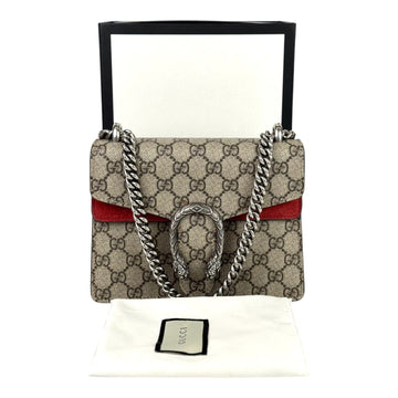 Gucci Dionysus Mini GG Canvas & Suede Bag