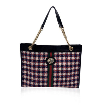 Gucci Rajah Tote L vinted tweed