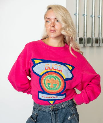 Gucci Jumper Fuchsia - Loved XS SKC1668