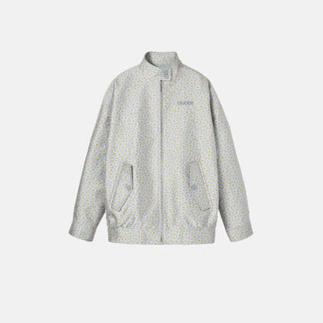Silk Blend Floral Jacquard Jacket