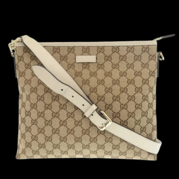 Beige Canvas Gucci Crossbody Bag