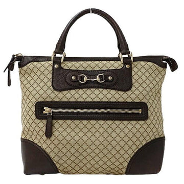 Beige Canvas Gucci Handbag
