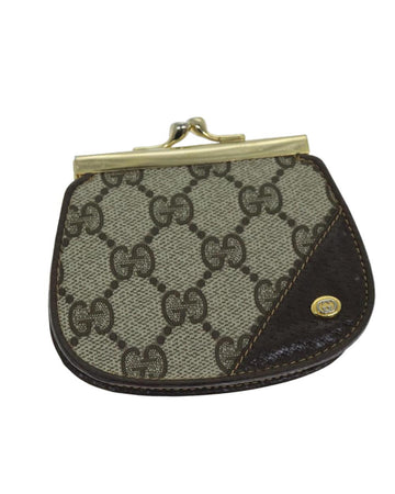 Beige Canvas Gucci Pouch