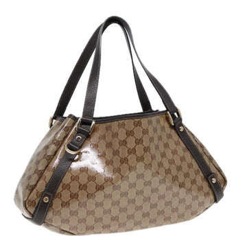 Beige Canvas Gucci Tote