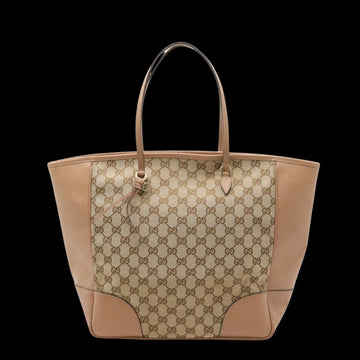 Beige Canvas Gucci Tote