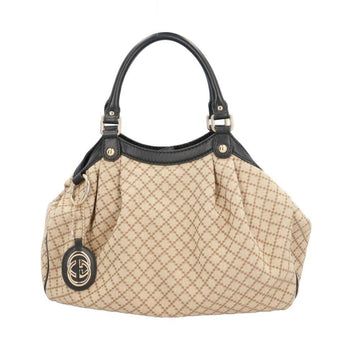 Beige Canvas Gucci Tote